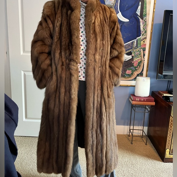 Sable fur coat Peter Duffy - Picture 10 of 16